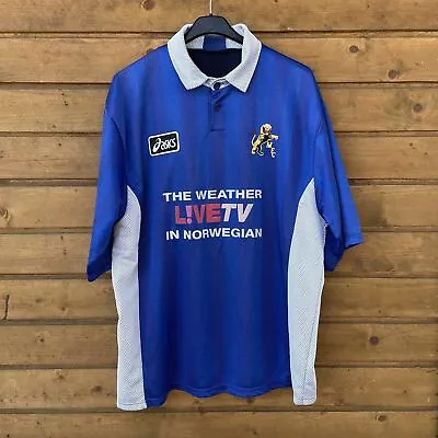 Rare Vintage #16 Asics Millwall 1997 1998 1999 Home Football Shirt Soccer Jersey • £66.31