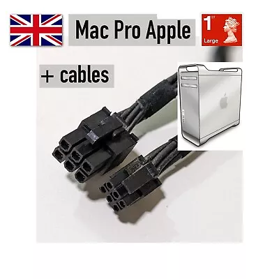 £6 • Buy Mac Pro 2006-12 [mini 6 Pin To 6 Pin Or 8 Pin) 1st Class Post PCie Apple Cables