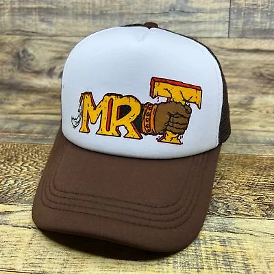 Mr. T Mens Trucker Hat Brown Snapback The A Team I Pity The Fool Baseball Cap • $19.99