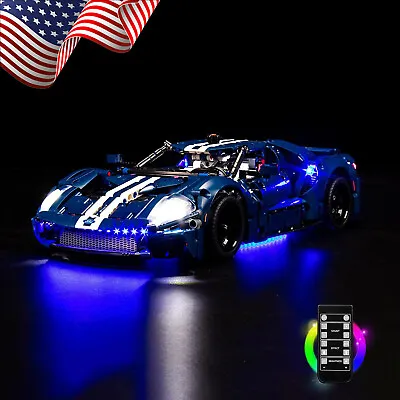 BrickBling LED Light Kit For LEGO Technic 2022 Ford GT 42154 (Remote Control)  • $35.99