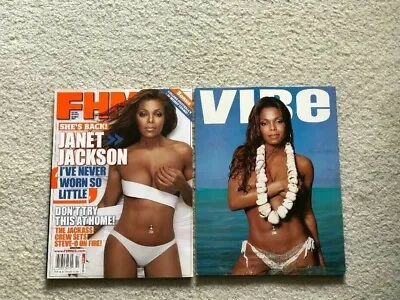 Janet Jackson Vibe September 2006 Fhm October 2006 The Most Revealing Topless • $99.99