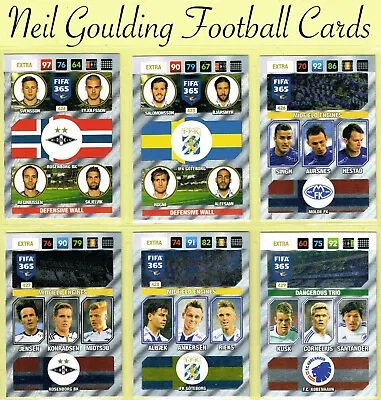 Panini FIFA 365 2016-2017 ☆ NORDIC EDITION - EXTRA ☆ Football Cards #424 To #432 • £0.99