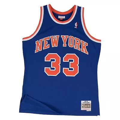 Patrick Ewing Mitchell & Ness Swingman New York Knicks 1991-92 Jersey - Blue • $134.99