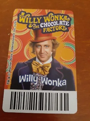 Timezone Willy Wonka & The Chocolate Factory Coin Pusher Cards - Golden Ticket • $3