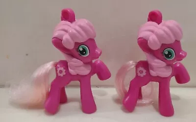 Lot Of 2 Cheerilee My Little Pony G4 Mcdonald's Happy Meal Keychain Figures 2012 • $3