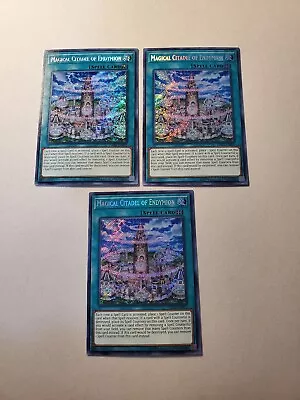Yugioh - Magical Citadel Of Endymion DASA-EN055 NM Unlimited Secret Rare X3 • $4.36