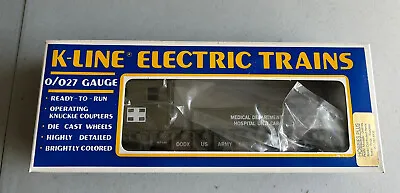 K-Line O/O27 Caboose Army Work  K-6860 NIB • $45