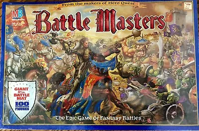 Battle Masters Milton Bradley NEW SEALED Large Fantasy Board Game #4210 Workshop • $350