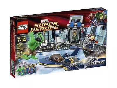 LEGO 6868 Marvel Super Heroes Hulk Helicarrier Breakout • $175.50