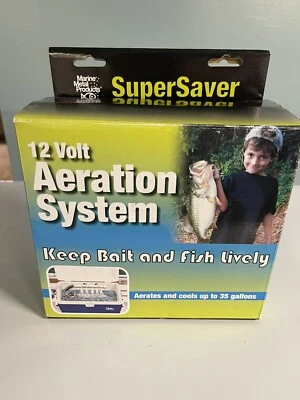 $35 • Buy Marine Metal SS-212 Super Saver Livewell Kit 12V DC Aerates Up To 35 Gallons