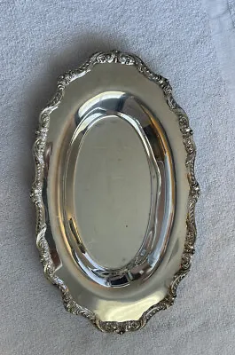 Vintage Silver Plated Oval Tray… EPCA Poole Silver Co • $45.10
