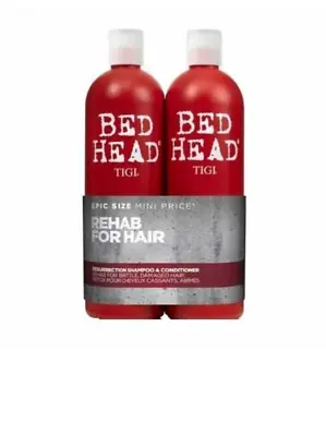 2 Bed Head Antidotes Resurrection Shampoo & Conditioner For Dry Damaged Hair 750 • £11.99