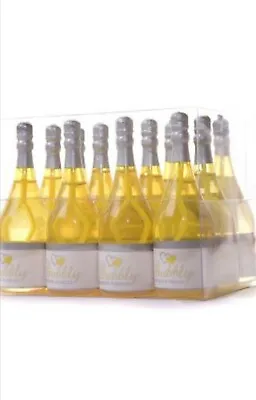 Wedding Favour Yellow Bubbles Champagne Style Bottle  • £8.99