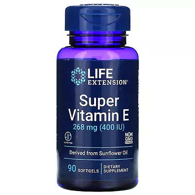 Super Vitamin E 268 Mg (400 IU) 90 Softgels • $23.96