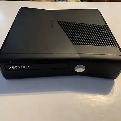 $10 • Buy Xbox 360 S Slim Black Console Only Model 1439 No Hard Drive PARTS ONLY