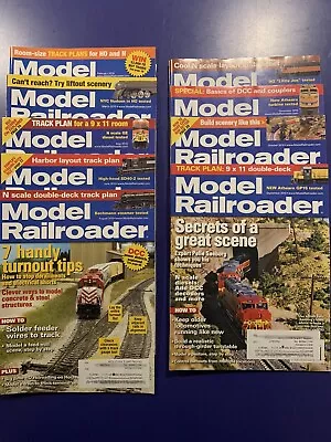 Model Railroader Magazine - 2010 ~ Lot Of 9 Issues • $9.99