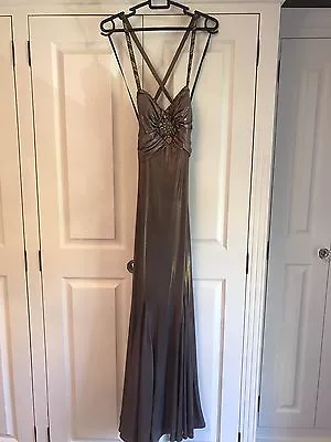 Ladies Dave & Johnny Ball Gown By Laura Ryner   Prom Or Evening Dress Size 3/4 • £60