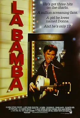 La Bamba Movie Poster (b) - Lou Diamond Phillips  -  11  X 17  • $13.96