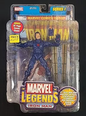 Marvel Legends Stealth Armor Iron Man Variant 2002 Marvel ToyBiz Series 1 ML11 • $74.99