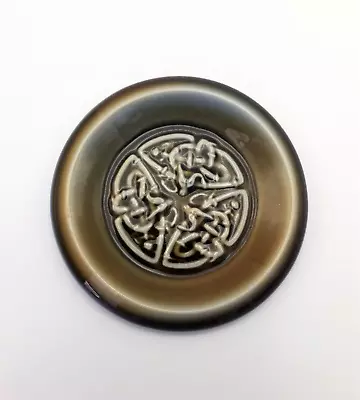 Wade Irish Porcelain Round Celtic Knot Decorative Trinket Dish (3) • £2.99