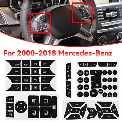 Repair Button Door Steering A/C Window Radio Sticker For 2007-2014 Mercedes Benz • $9.07