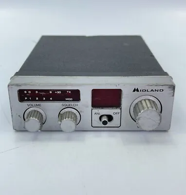 Midland 77-103 Mobile CB Radio Transceiver Untested Cond Sold For Parts  • $12.99