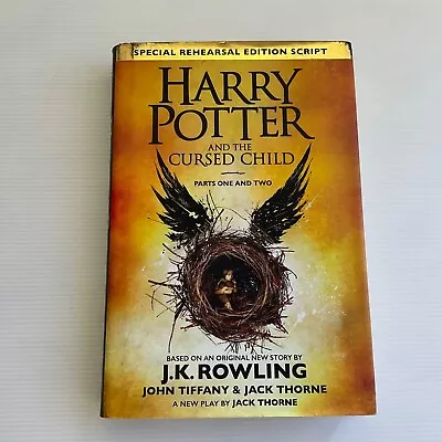 Harry Potter And The Cursed Child Parts One And Two Special Rehearsal Script • $17