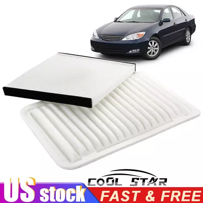 Engine & Cabin Air Filter Combo Set For 2002-2010 Toyota CAMRY SIENNA SOLARA • $11.99