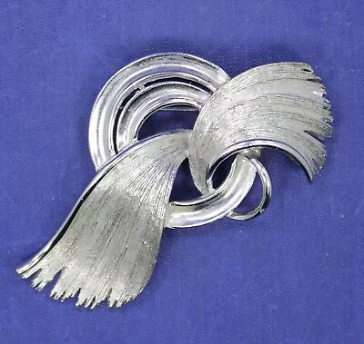 Vintage Lisner Silver-tone Brooch 2  X 2  • $5.95