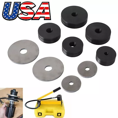 Sheet Metal Dimple Die Kit Set  For Harbor Freight Hydraulic Punch Driver Kit • $80.99