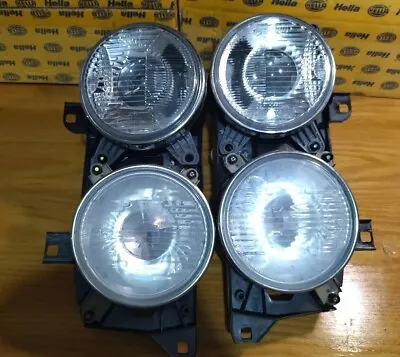 BMW E32 M5 E34 525i 535i 750i HEADLIGHTS HELLA OEM 1987 To 1995   • $999