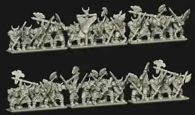 Chaos Dwarfs - Black Orcs - Warmaster Revolution - Detailed Miniatures • £7