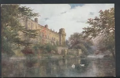 Warwickshire Postcard - Warwick Castle From The Avon - W.W.Quatremain  T258 • £2.10