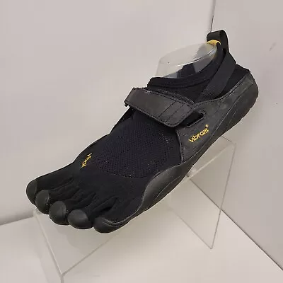 Vibram Five Finger Black Minimalist Running Shoes M148 Men Size 45  US 11.5 • $51.99