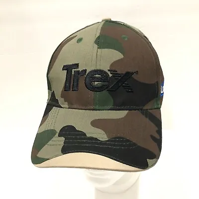 Trex Hat Cap Strap Back Green Brown Camoflauge Camo Outdoors Lowes Men • $18.88