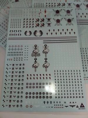 £8.99 • Buy Warhammer 40,000 Limited Edition Tyranid War, Space Marines Transfer Sheet
