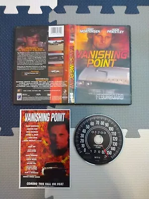 Vanishing Point Anchor Bay DVD Viggo Mortensen Rare OOP Jason Priestly Movie US • $27.32