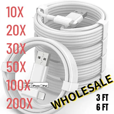 Wholesale Lot USB Charging&Data Sync Cable Fast Charger Cord For IPhone XR X 8 7 • $128.99