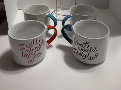 Dolly Parton Coffee Cups. I Will Always Love You 9 To 5  WWDD Ambition. Mugs • $44
