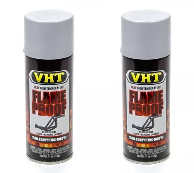 2-Pack VHT SP117 High Temp Exhaust Manifold Paint Aerosol ALUMINUM Flameproof • $46.40