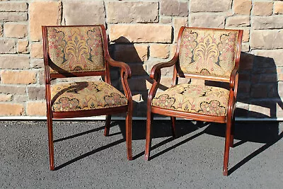 A Pair Of Vintage Councill Regency Style Armchairs • $645
