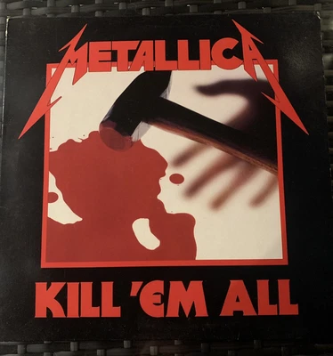 £40 • Buy Metallica – Kill 'Em All - 1983 First Pressing With Lyrics - Vinyl LP MFN 7