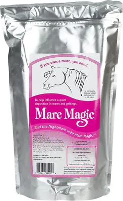 Mare Magic Calming Supplements Quiets Disposition In Mares & Geldings 8oz • $20.99