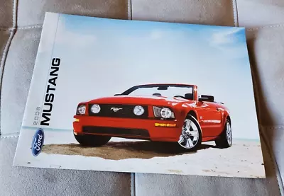 2006 Ford Mustang 8pg Brochure GT Coupe Convertible Excellent Original • $6.49