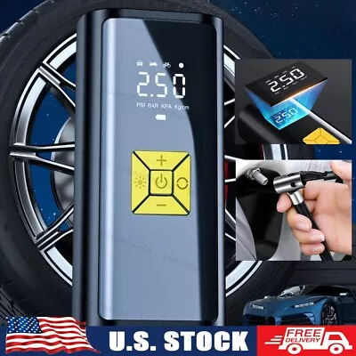 12V Portable Air Pump Compressor 150PSI Car Digital Electric Tire Inflator 120W • $19.99