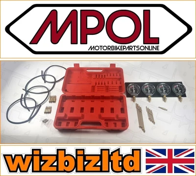 $80.60 • Buy Honda CR 80 R 1996-2002 MPOL Motorbike Carburetor Synchronizer Vacuum Gauges
