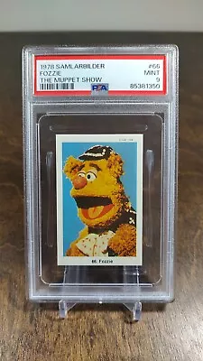 1978 Swedish Samlarsaker Samlarbilder Muppet Show #66 Fozzie PSA 9 **POP 1** • $139.99