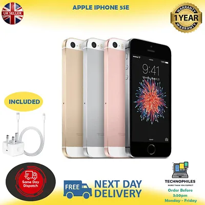 IPhone 5-SE 1st Gen 16GB/32GB IOS Smartphone Sim Free Unlocked Pristine GRADE A+ • £64.89