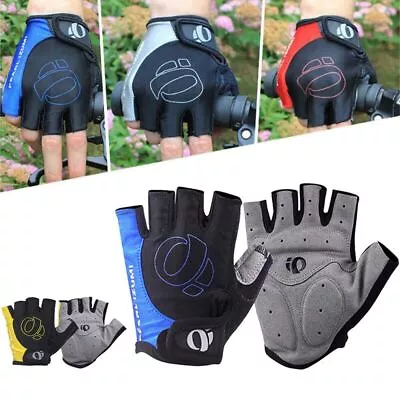 Fingerless Riding Gloves Half Finger Sports Gloves Cycling Gloves  Men • $11.31