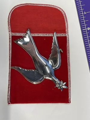 Gorham Sterling Silver Mount Vernon Dove 1972 Peace • $59